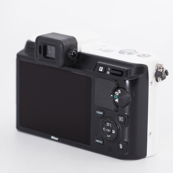 Nikon ニコン ミラーレス一眼カメラ Nikon 1 V1 薄型レンズキット ホワイトN1 V1ULK WH #11740