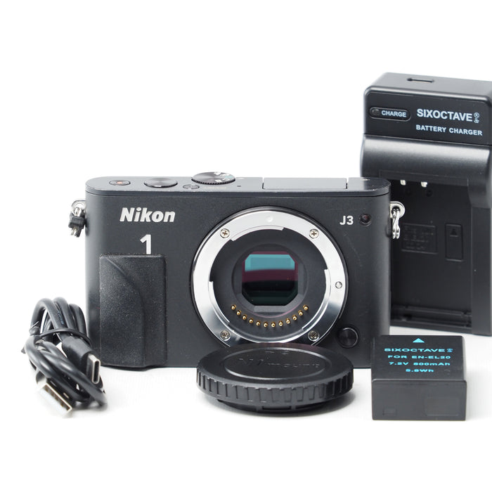 Nikon 1 J3 ボディ ブラック ミラーレス一眼レフカメラ N1J3BK #15599