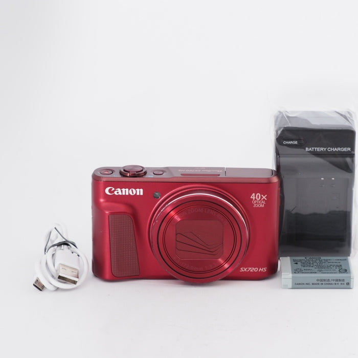 Canon キヤノン デジタルカメラ PowerShot SX720 HS レッド 光学40倍ズーム PSSX720HSRE #11131