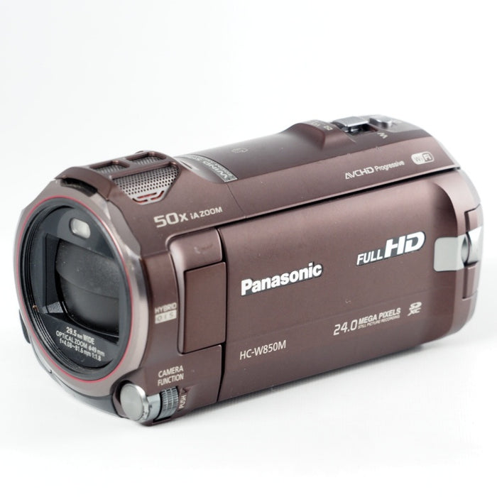 Panasonic HC-W850M-T デジタルハイビジョンビデオカメラ 内蔵メモリー64GB ブラウン #13812