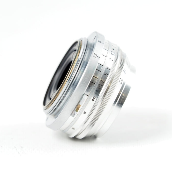 CHIYOKO ROKKOR 3.5cm F3.5 Lマウント L39 千代田光学 ロッコール 3.5/3.5 ケース ライカ #14205