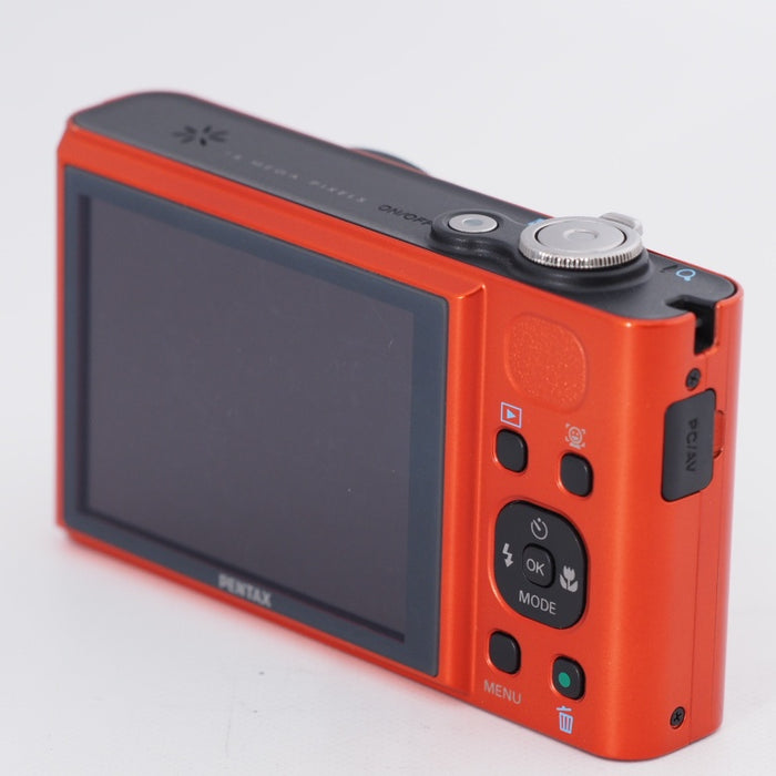 PENTAX ペンタックス デジタルカメラ Optio RZ18(メタリックオレンジ)1600万画素 25mm 光学18倍 小型軽量 OPTIORZ18OR #10449