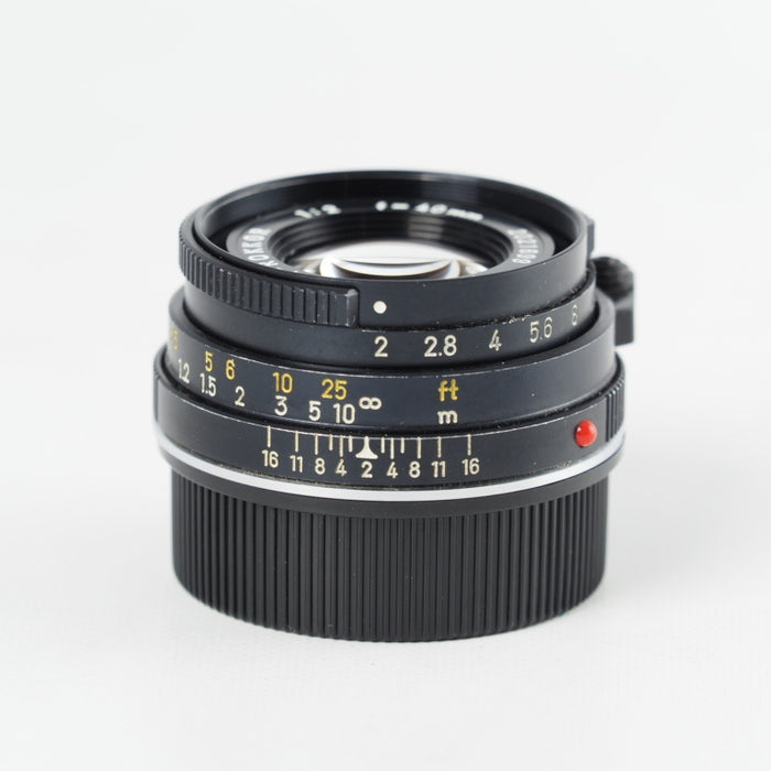 MINOLTA ミノルタ M-ROKKOR 40mm f/2 Leica Mマウント CL CLE用 #13676