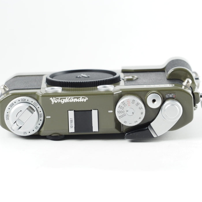 Voigtlander フォクトレンダー BESSA-T (ベッサ T) オリーブ トリガーワインダーセット ヘリアー101年記念 #14005