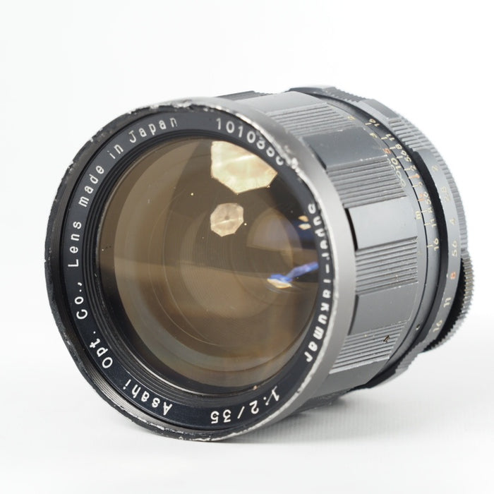 ペンタックス Pentax Super-Takumar 35mm F2 M42マウントレンズ 初期 67mm径 #13646