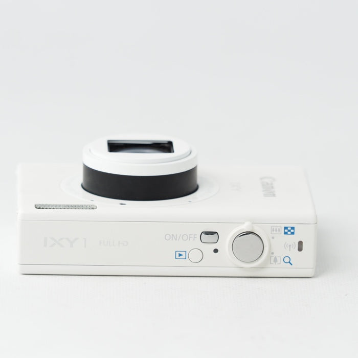 Canon IXY 1 ホワイト コンパクトデジタルカメラ 光学12倍ズーム Wi-Fi #14998