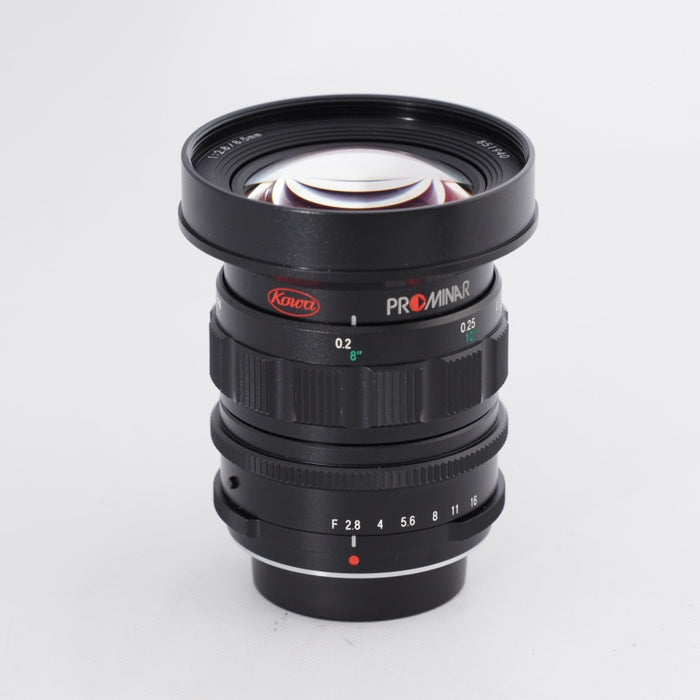 Kowa コーワ 単焦点レンズ ブラック マイクロフォーサーズ専用 PROMINAR 8.5mm F2.8 BK #10798