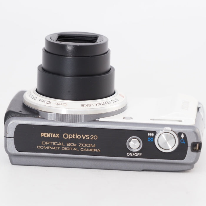 PENTAX デジタルカメラ Optio VS20 (ブリリアントホワイト) 1600万画素 28mm 20倍 OPTIOVS20WH #13045