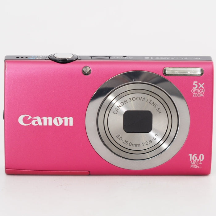 Canon デジタルカメラ PowerShot A2300 レッド 光学5倍ズーム 約1600万画素 PSA2300(RE) #13370
