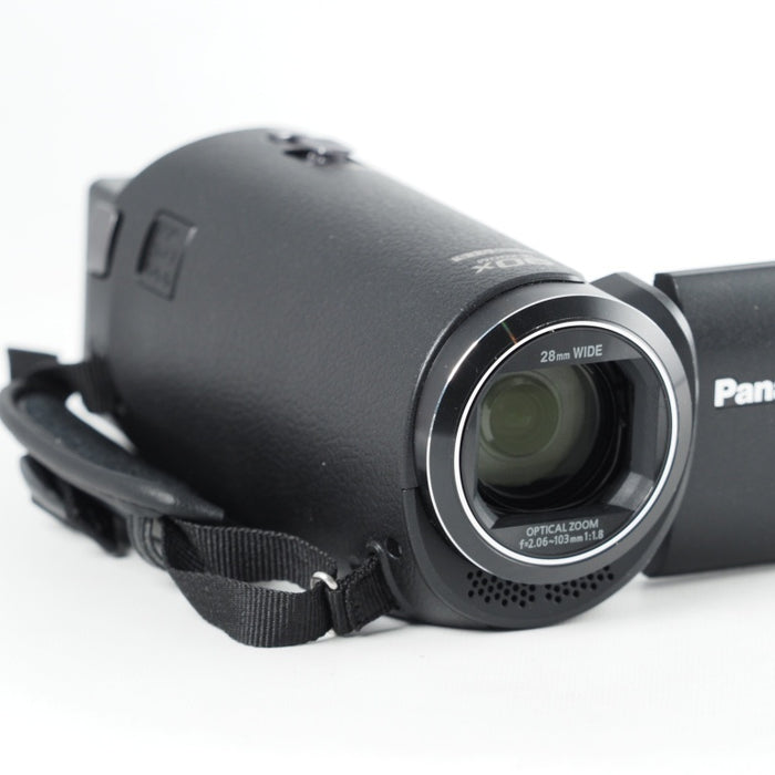 Panasonic HDビデオカメラ ブラック HC-V495M-K 内蔵メモリー64GB ワイプ撮り 光学50倍/iA90倍の高倍率ズーム 5軸ハイブリッド手ブレ補正 小型軽量 #13772