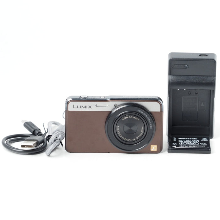 Panasonic LUMIX XS3 光学5倍 ブラウン DMC-XS3-T パナソニック コンパクトデジタルカメラ #14034