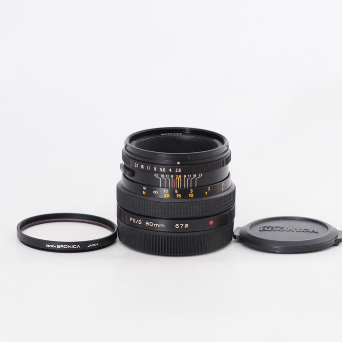ZENZA BRONICA ZENZANON-PS 80mm F2.8 ブロニカ 中判レンズ #13293