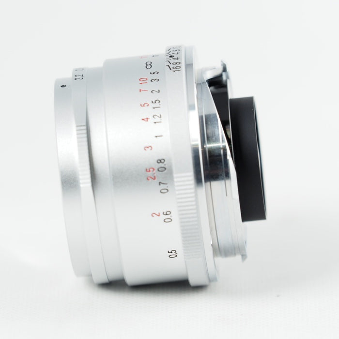 Voigtlander フォクトレンダー COLOR-SKOPAR 50mm F2.2 VM シルバー 単焦点 標準レンズ マニュアルフォーカス ライカ Mマウント #14152