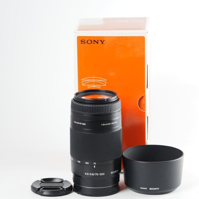 SONY 望遠ズームレンズ 75-300mm F4.5-5.6 ソニーAマウント SAL75300 #13775