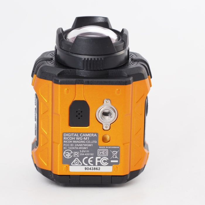 RICOH 防水アクションカメラ WG-M1 オレンジ WG-M1 OR 08286 リコー コンパクトデジタルカメラ #13097