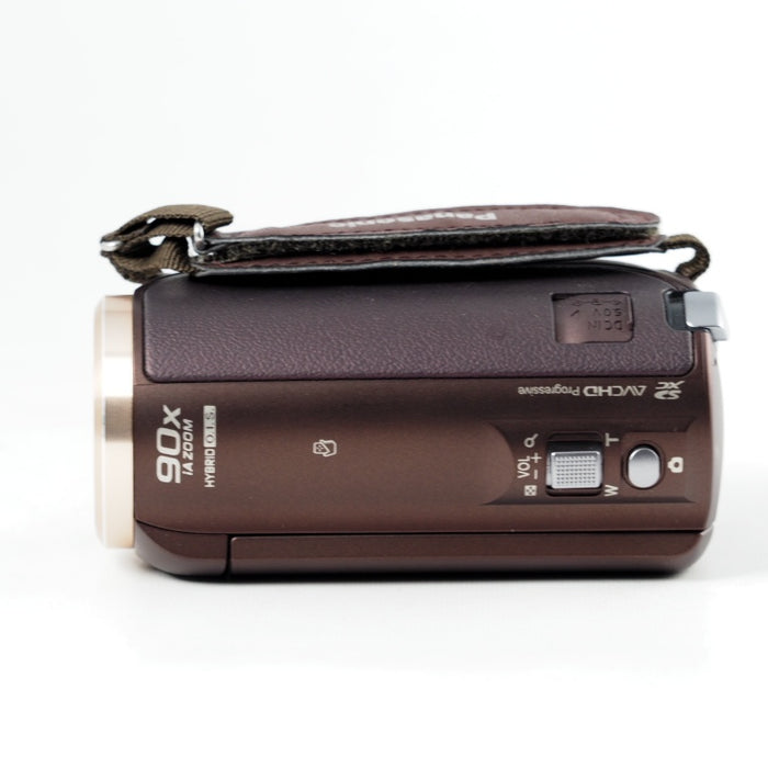 Panasonic V550M デジタルハイビジョンビデオカメラ 内蔵メモリー32GB HC-V550M-T ブラウン #14285