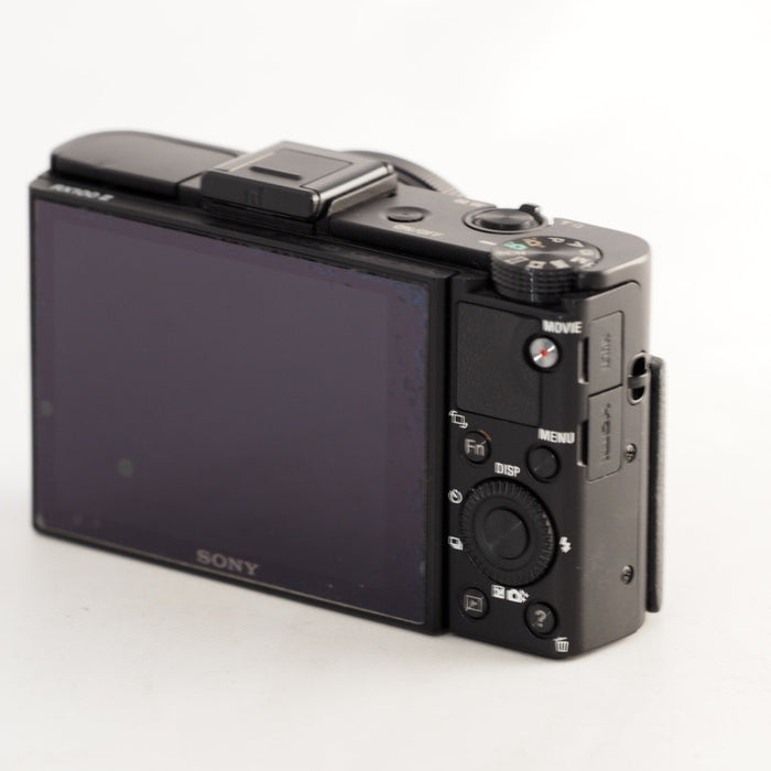 SONY ソニー デジタルスチルカメラ RX100 II 1.0型センサー F1.8レンズ搭載 ブラック Cyber-shot DSC-RX100M2 アタッチメントグリップ AG-R2付属 #13582