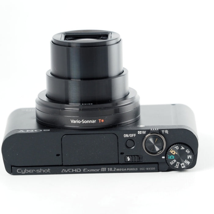 SONY ソニー デジタルスチルカメラ Cyber-shot WX500 光学30倍ズーム 1820万画素 ブラック DSC-WX500 BC #13795