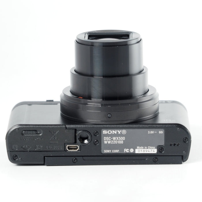 SONY ソニー デジタルスチルカメラ Cyber-shot WX500 光学30倍ズーム 1820万画素 ブラック DSC-WX500 BC #13795