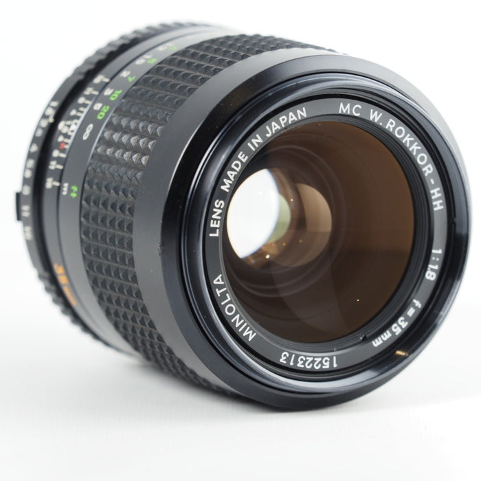 MINOLTA MC W.ROKKOR-HH 35mm f1.8 ミノルタ SR/MDマウント #13696