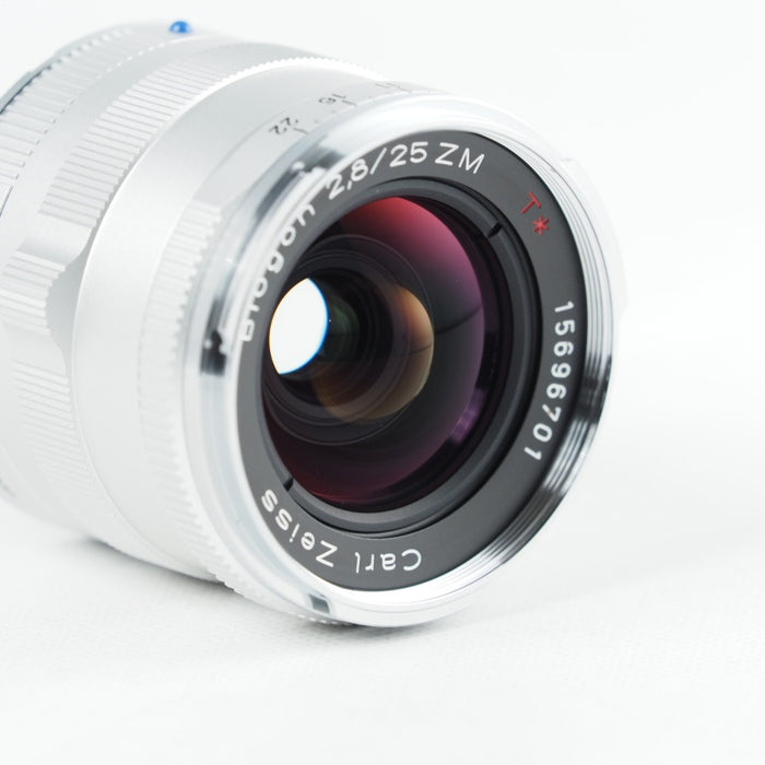 Carl Zeiss カールツァイス Biogon T*25mm f2.8 ZM SV シルバー ライカMマウント #13888