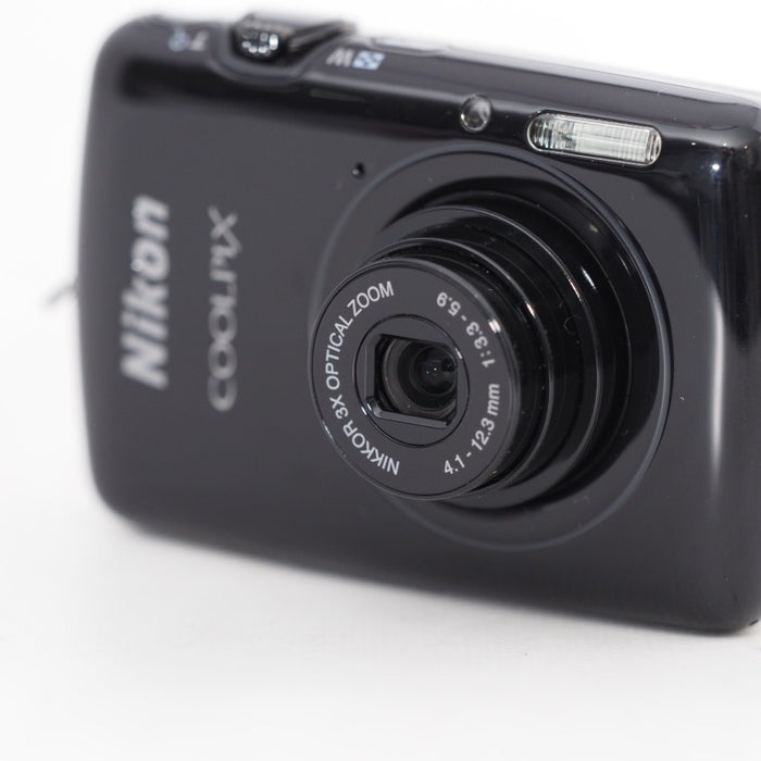 Nikon ニコン コンパクトデジタルカメラ COOLPIX S01 超小型ボディ タッチパネル液晶 ブラック S01BK #12990