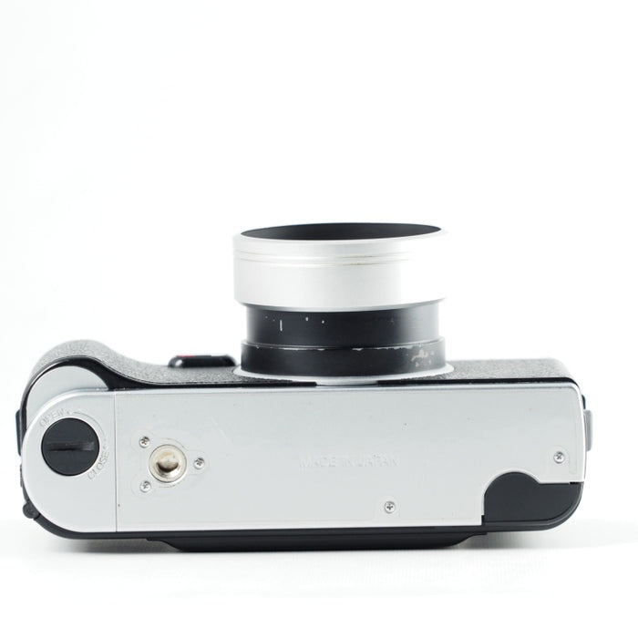 KONICA コニカ HEXAR シルバー QD コンパクトフィルムカメラ クォーツデート #13882