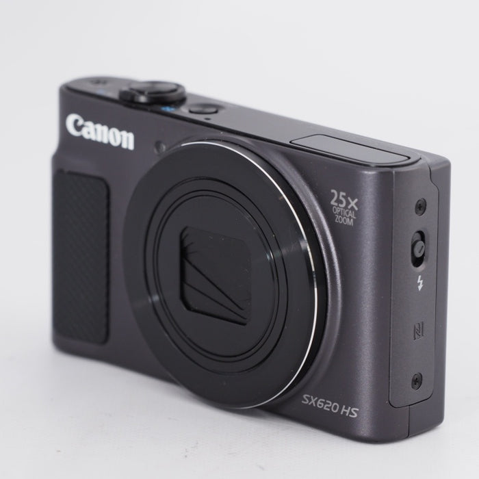 Canon キヤノン コンパクトデジタルカメラ PowerShot SX620 HS ブラック 光学25倍ズーム/Wi-Fi対応 PSSX620HSBK #10842