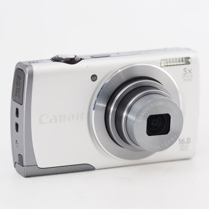 Canon キヤノン デジタルカメラ PowerShot A3500 IS(シルバー) 広角28mm 光学5倍ズーム PSA3500IS(SL)  #13105