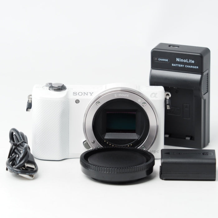 SONY α5000 ボディ ホワイト ILCE-5000 #15433
