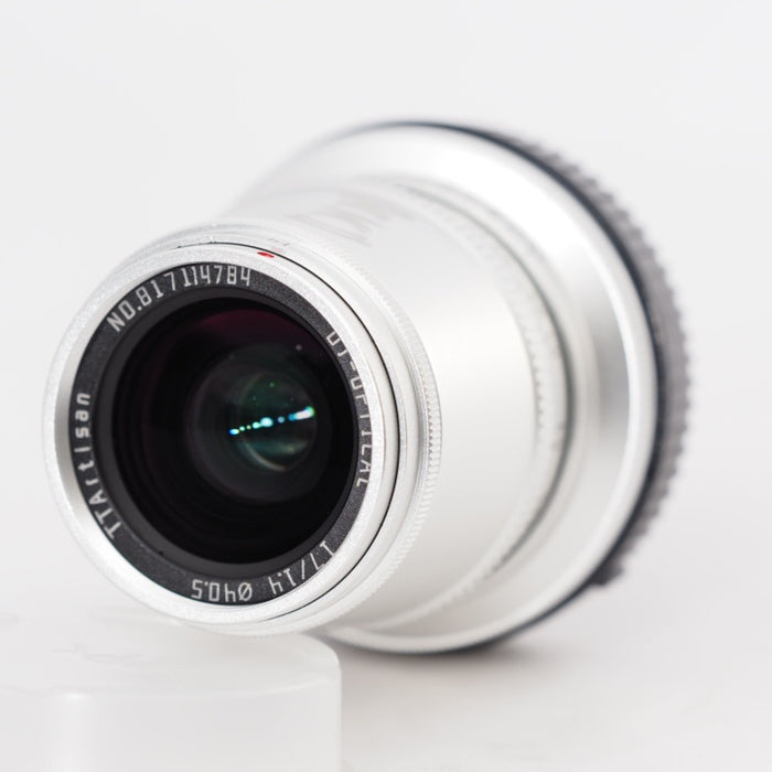 TTArtisan 17mm f/1.4 C ASPH ニコンZマウント レンズ APS-C 銘匠光学 シルバー Zfc Z50などに対応（35mm判換算：26mm相当）#13264