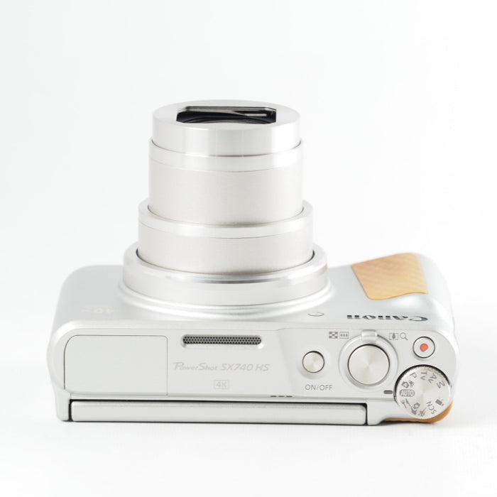 Canon キヤノン コンパクトデジタルカメラ PowerShot SX740 HS シルバー 光学40倍ズーム/4K動画/Wi-Fi対応 PSSX740HSSL #13870