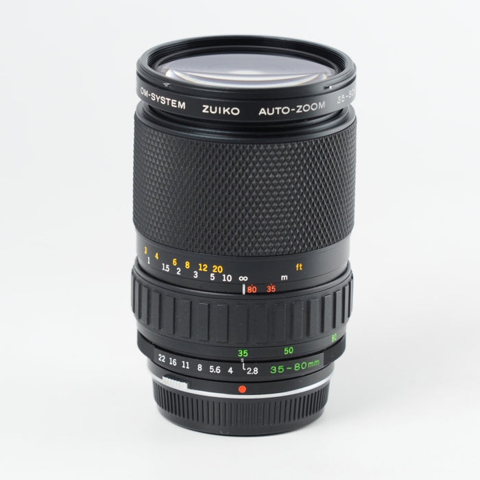 OLYMPUS Auto Zuiko 35-80mm F2.8 OMマウント 純正フード、ポーチ付き #13678