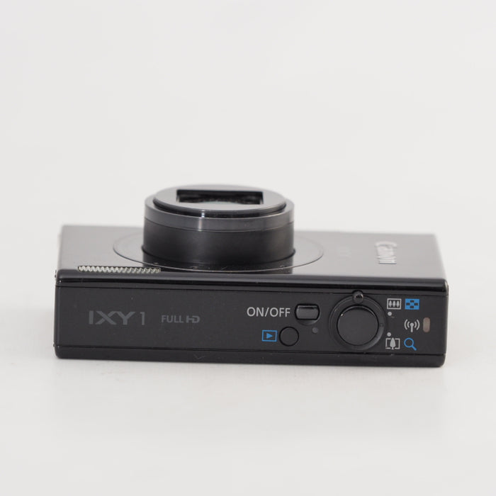 Canon デジタルカメラ IXY 1 ブラック 光学12倍ズーム Wi-Fi対応 キヤノン IXY1(BK) #13536