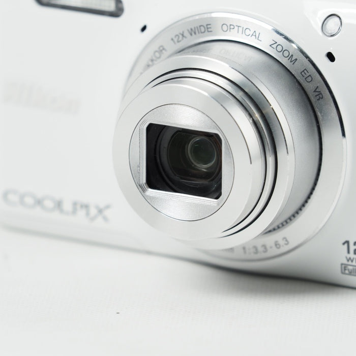 Nikon デジタルカメラ COOLPIX S6600 ナチュラルホワイト S6600WH #14391