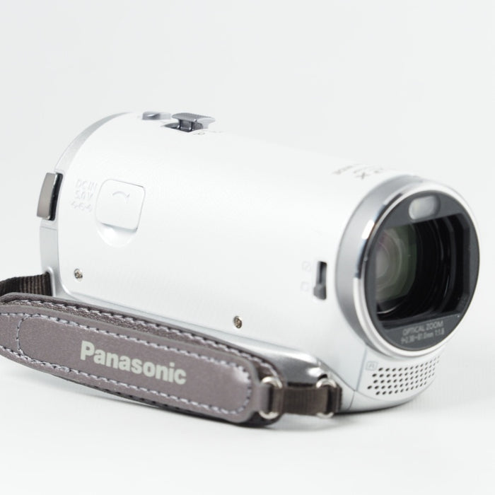 Panasonic デジタルハイビジョンビデオカメラ TM45 内蔵メモリー32GB クリアホワイト HDC-TM45-W #14454