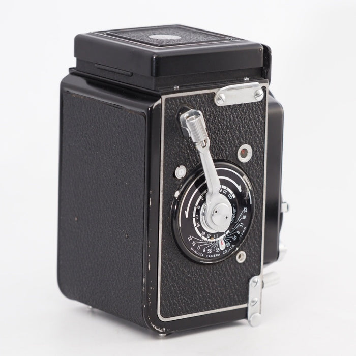 minolta AUTOCORD ミノルタ オートコード 前期 VIEW.ROKKOR 1:3.2 f=75mm 二眼レフ フィルムカメラ #13424