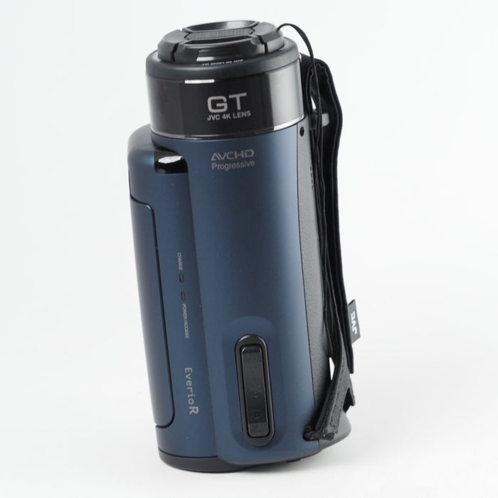 JVCKENWOOD JVC ビデオカメラ Everio R 4K撮影 防水 防塵 ディープオーシャンブルー GZ-RY980-A #13637
