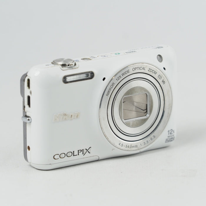 Nikon デジタルカメラ COOLPIX S6600 ナチュラルホワイト S6600WH #14389