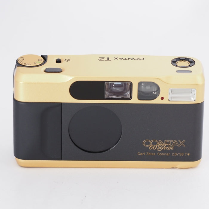 CONTAX T2 60th ゴールド 元箱 コンタックス コンパクトフィルムカメラ 60周年記念限定モデル #10703