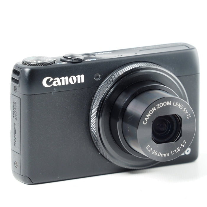 Canon キヤノン デジタルカメラ PowerShot S120 ブラック F値1.8 広角24mm 光学5倍ズーム PSS120(BK)  #14656