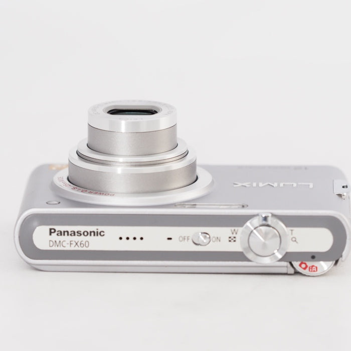 Panasonic パナソニック デジタルカメラ LUMIX (ルミックス) FX60 プレシャスシルバー DMC-FX60-S #13318