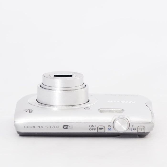 Nikon デジタルカメラ COOLPIX S3700 シルバー 光学8倍ズーム 2005万画素  ニコン S3700SL #13453