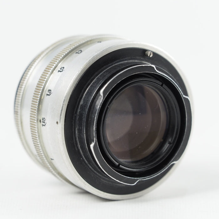 Carl Zeiss Jena Biotar 5.8cm 58mm f2 初期型 黒リム Tコーティング エキザクタマウント Exakta 希少ビオター #14406