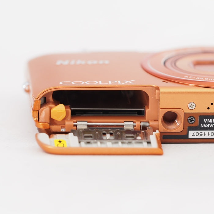 Nikon デジタルカメラ COOLPIX S3500 光学7倍ズーム 有効画素数 2005万画素 アプリコットオレンジ S3500OR #13126