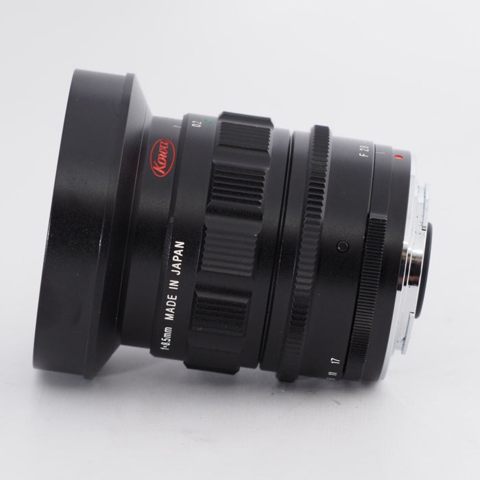 Kowa コーワ 単焦点レンズ ブラック マイクロフォーサーズ専用 PROMINAR 8.5mm F2.8 BK #10798