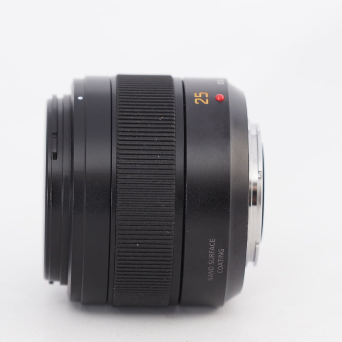 Panasonic  LEICA DG SUMMILUX 25mm/F1.4 II ASPH. マイクロフォーサーズ用 ルミックスブラック H-XA025 #13449