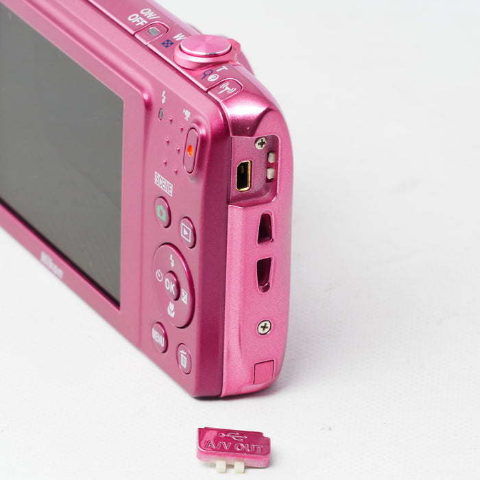 Nikon COOLPIX S3700 ピンク 光学8倍ズーム 2005万画素 S3700PK #16007