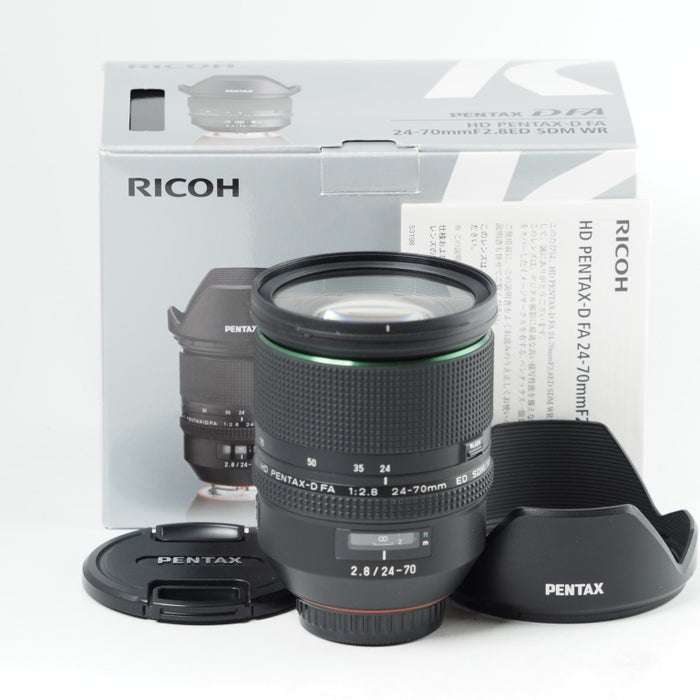 ペンタックス HD PENTAX-D FA 24-70mmF2.8ED SDM WR 大口径標準ズームレンズ 21310 #14356