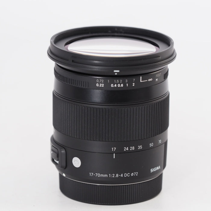 SIGMA シグマ 17-70mm F2.8-4 DC MACRO OS HSM Contemporary C013 Canon EF-Sマウント用 APS-C/Super35 #13354
